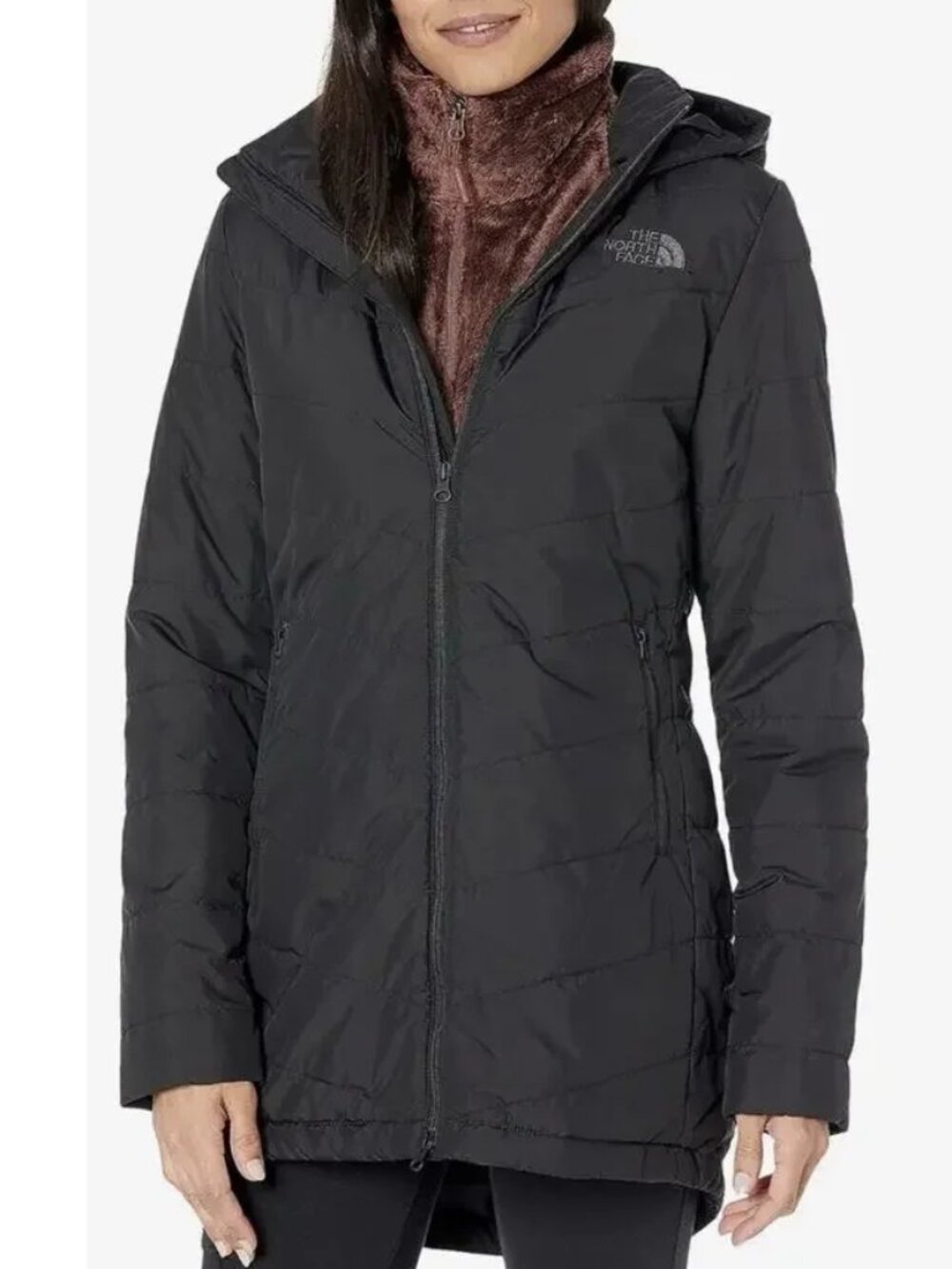 The North Face Women's Tamburello Parka Jacket Size Medium in Black